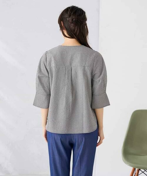 a.v.v / アー・ヴェ・ヴェ シャツ・ブラウス | ソフトサッカースキッパーブラウス | 詳細23