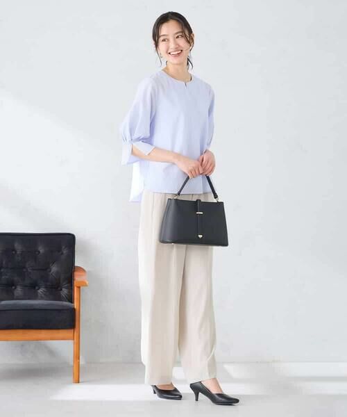 a.v.v / アー・ヴェ・ヴェ シャツ・ブラウス | ソフトサッカースキッパーブラウス | 詳細5