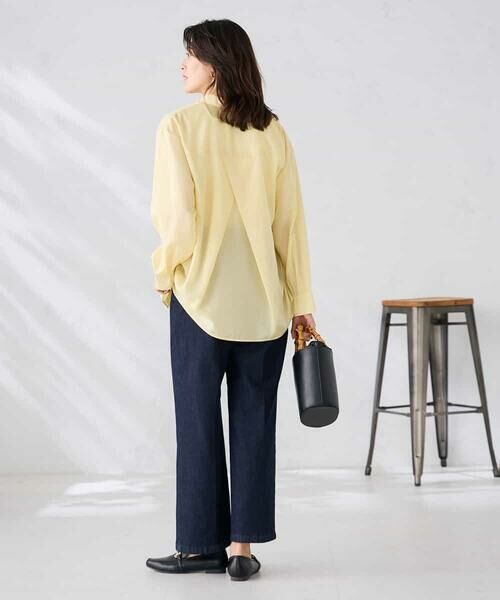 a.v.v / アー・ヴェ・ヴェ シャツ・ブラウス | バックタックシアーシャツ【接触冷感/イージーケア】 | 詳細14