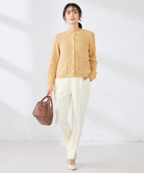 a.v.v / アー・ヴェ・ヴェ カーディガン・ボレロ | メタルボタンカノコニットジャケット | 詳細10