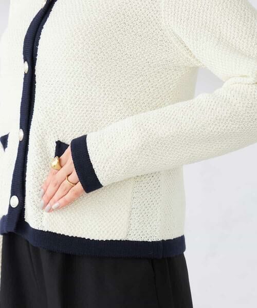 a.v.v / アー・ヴェ・ヴェ カーディガン・ボレロ | メタルボタンカノコニットジャケット | 詳細23
