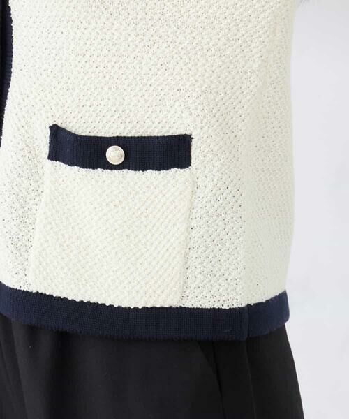 a.v.v / アー・ヴェ・ヴェ カーディガン・ボレロ | メタルボタンカノコニットジャケット | 詳細24