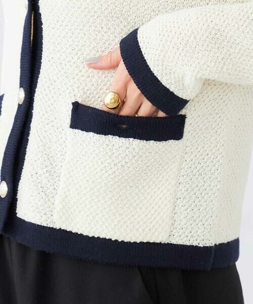 a.v.v / アー・ヴェ・ヴェ カーディガン・ボレロ | メタルボタンカノコニットジャケット | 詳細25