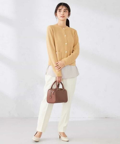 a.v.v / アー・ヴェ・ヴェ カーディガン・ボレロ | メタルボタンカノコニットジャケット | 詳細6