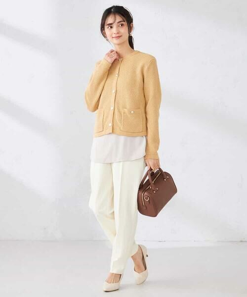 a.v.v / アー・ヴェ・ヴェ カーディガン・ボレロ | メタルボタンカノコニットジャケット | 詳細7