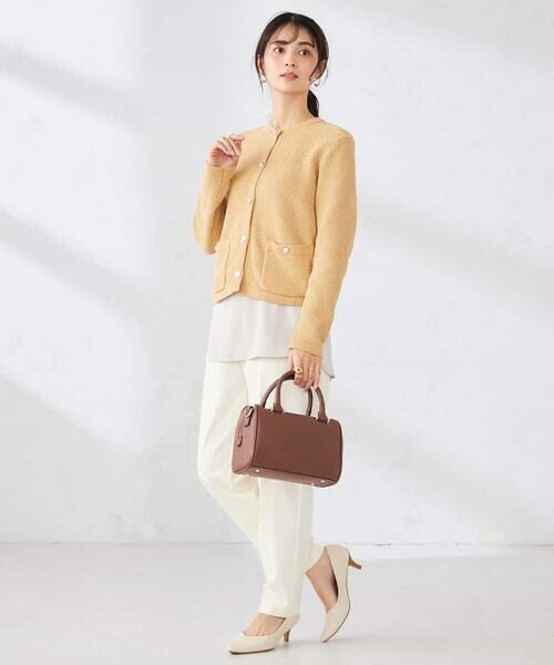 a.v.v / アー・ヴェ・ヴェ カーディガン・ボレロ | メタルボタンカノコニットジャケット | 詳細8