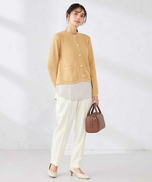 a.v.v / アー・ヴェ・ヴェ カーディガン・ボレロ | メタルボタンカノコニットジャケット | 詳細9