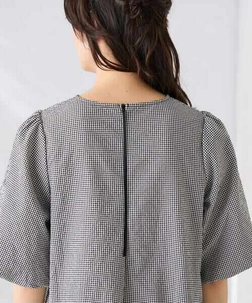 a.v.v / アー・ヴェ・ヴェ ロング・マキシ丈ワンピース | ソフトサッカーパフスリーブワンピース | 詳細16