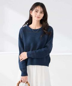 a.v.v / アー・ヴェ・ヴェ ニット・セーター | メッシュボーダーニット