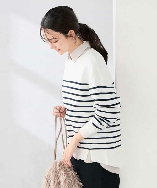 a.v.v / アー・ヴェ・ヴェ ニット・セーター | イレヘムガーターチュニックニット | 詳細14