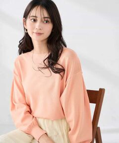 a.v.v / アー・ヴェ・ヴェ ニット・セーター | 【洗える/UVカット】ボートネック袖タックニット