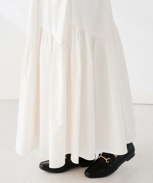 a.v.v / アー・ヴェ・ヴェ ロング・マキシ丈スカート | ナイロン切替スカート | 詳細16