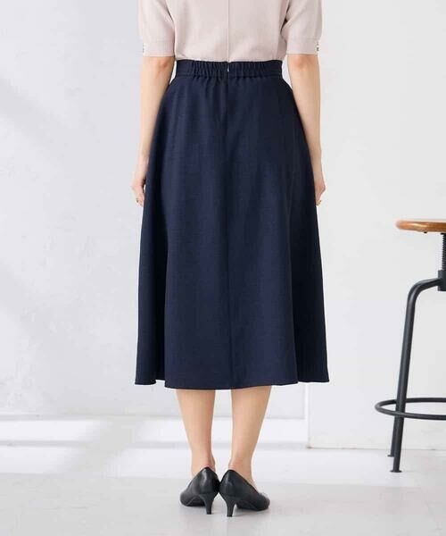 a.v.v / アー・ヴェ・ヴェ ロング・マキシ丈スカート | 【接触冷感/UVカット】リネンライクフレアスカート【セットアップ対応/アンチピリング】 | 詳細18