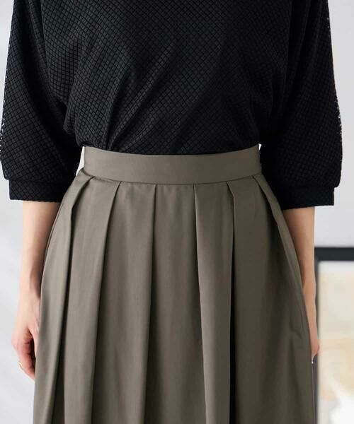 a.v.v / アー・ヴェ・ヴェ ロング・マキシ丈スカート | シアーフレアスカート | 詳細17