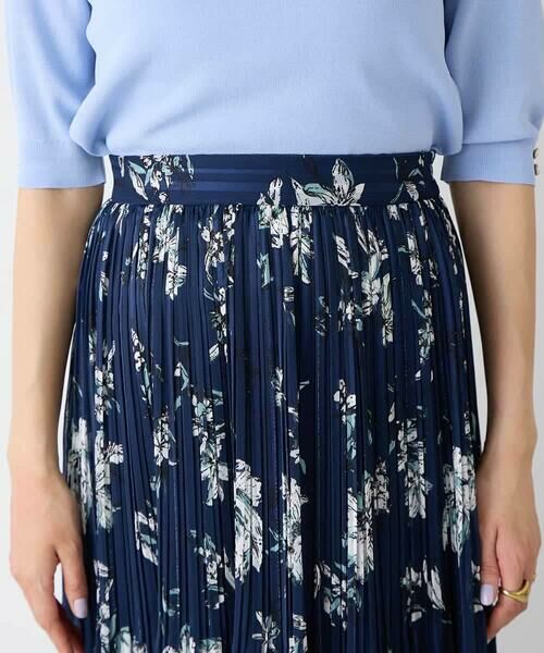a.v.v / アー・ヴェ・ヴェ ロング・マキシ丈スカート | 【洗える】フラワープリントランダムプリーツスカート | 詳細16