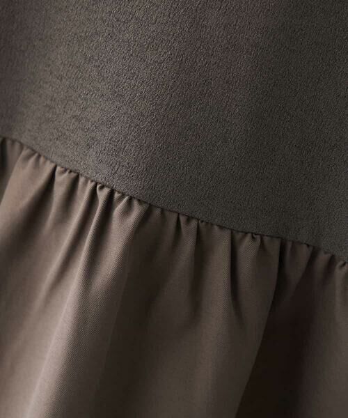 a.v.v / アー・ヴェ・ヴェ ノーカラージャケット | 異素材切り替えノーカラーブルゾン | 詳細26