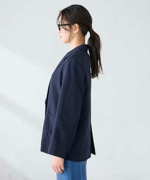 a.v.v / アー・ヴェ・ヴェ セットアップ | 【接触冷感/UVカット】リネンライクダブルブレストジャケット【セットアップ対応/アンチピリング】 | 詳細21