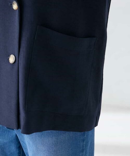 a.v.v / アー・ヴェ・ヴェ セットアップ | 【接触冷感/UVカット】リネンライクダブルブレストジャケット【セットアップ対応/アンチピリング】 | 詳細27