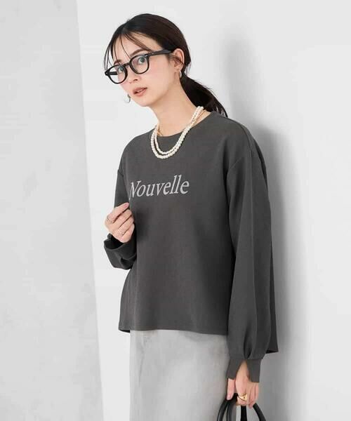 a.v.v / アー・ヴェ・ヴェ カットソー | フロッキープリントプルオーバー | 詳細14