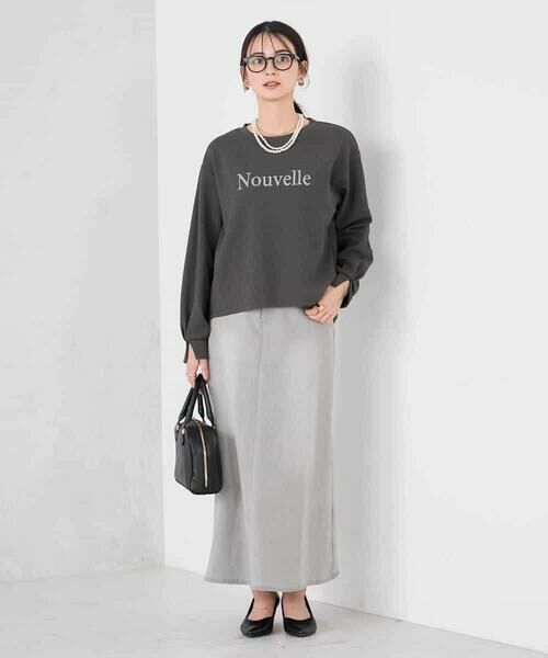 a.v.v / アー・ヴェ・ヴェ カットソー | フロッキープリントプルオーバー | 詳細15