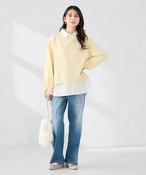 a.v.v / アー・ヴェ・ヴェ カットソー | フロッキープリントプルオーバー | 詳細3