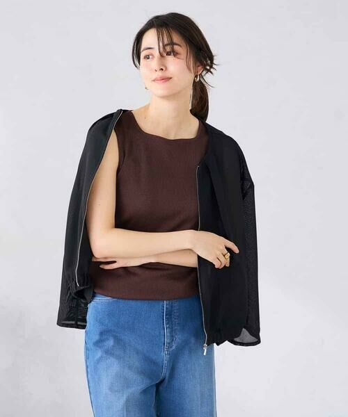 a.v.v / アー・ヴェ・ヴェ タンクトップ | ベーシックテレコタンクトップ | 詳細1