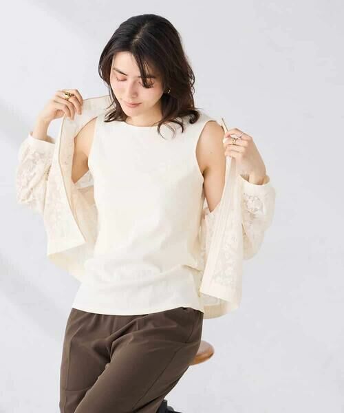 a.v.v / アー・ヴェ・ヴェ タンクトップ | ベーシックテレコタンクトップ | 詳細13