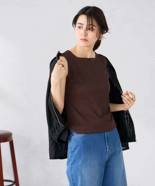 a.v.v / アー・ヴェ・ヴェ タンクトップ | ベーシックテレコタンクトップ | 詳細2