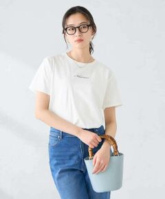 a.v.v / アー・ヴェ・ヴェ カットソー | 【UVカット/接触冷感】コンパクトロゴTシャツ