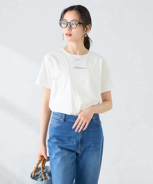 a.v.v / アー・ヴェ・ヴェ カットソー | 【UVカット/接触冷感】コンパクトロゴTシャツ | 詳細16