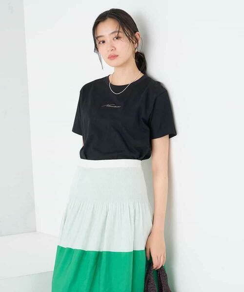 a.v.v / アー・ヴェ・ヴェ カットソー | 【UVカット/接触冷感】コンパクトロゴTシャツ | 詳細24