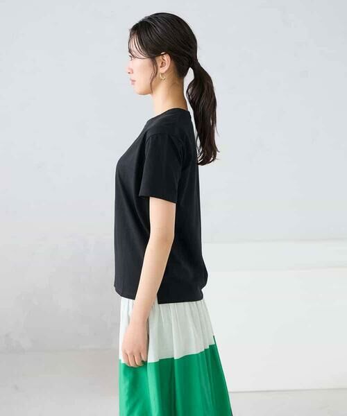 a.v.v / アー・ヴェ・ヴェ カットソー | 【UVカット/接触冷感】コンパクトロゴTシャツ | 詳細3