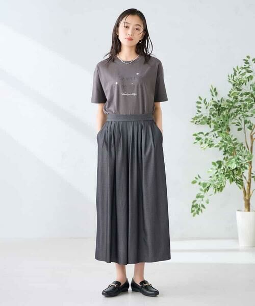 a.v.v / アー・ヴェ・ヴェ カットソー | 【UVカット/接触冷感】ロゴTシャツ | 詳細14