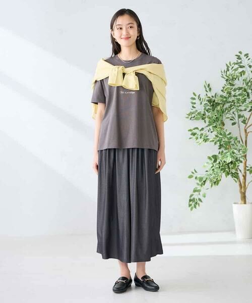 a.v.v / アー・ヴェ・ヴェ カットソー | 【UVカット/接触冷感】ロゴTシャツ | 詳細16