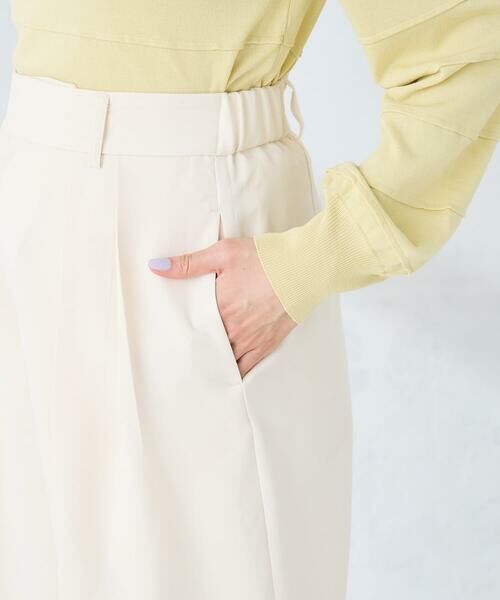 a.v.v / アー・ヴェ・ヴェ その他パンツ | 【雑誌InRed(宝島社)4月号掲載/洗える】タックテーパードパンツ | 詳細10