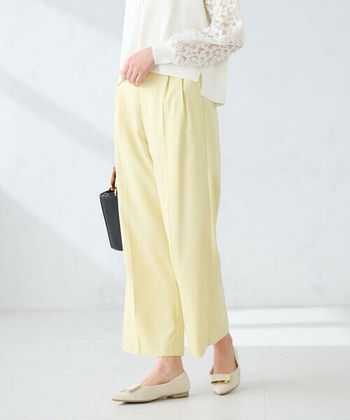 a.v.v / アー・ヴェ・ヴェ その他パンツ | 【洗える】タックワイドパンツ | 詳細1