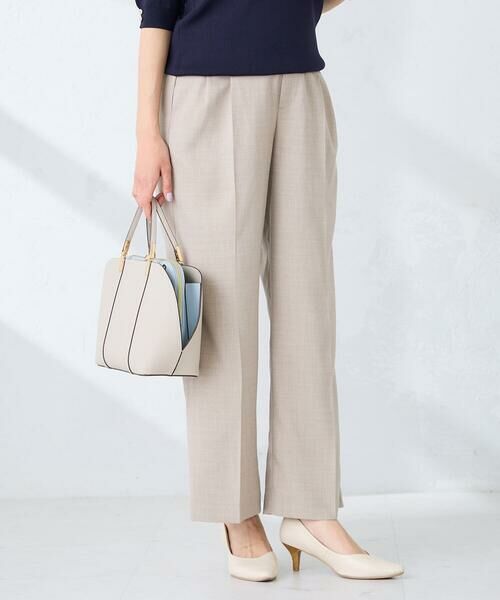 a.v.v / アー・ヴェ・ヴェ その他パンツ | 【洗える】タックワイドパンツ | 詳細11