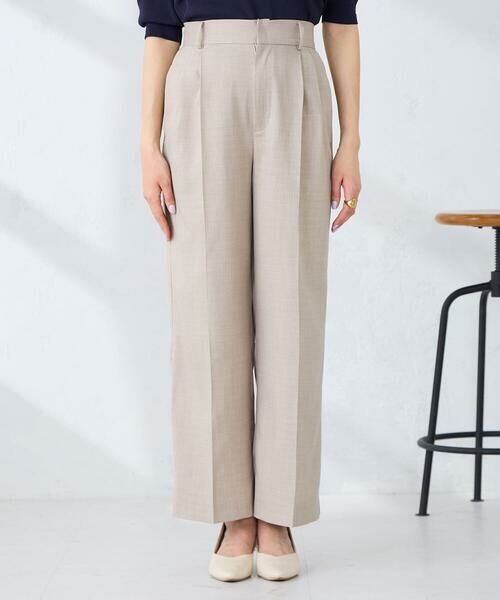 a.v.v / アー・ヴェ・ヴェ その他パンツ | 【洗える】タックワイドパンツ | 詳細12