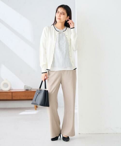 a.v.v / アー・ヴェ・ヴェ チノ・ワークパンツ | 【洗える】バイアスイージーパンツ | 詳細26