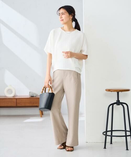 a.v.v / アー・ヴェ・ヴェ チノ・ワークパンツ | 【洗える】バイアスイージーパンツ | 詳細30