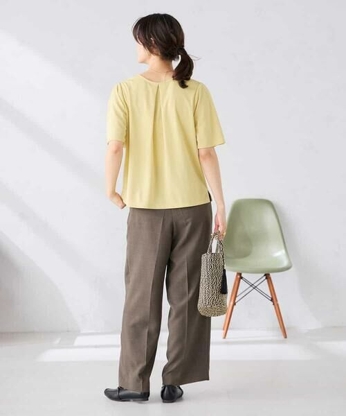 a.v.v / アー・ヴェ・ヴェ その他パンツ | 【接触冷感/UVカット】リネンライク2タックワイドパンツ【セットアップ対応/アンチピリング】 | 詳細26