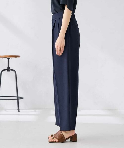 a.v.v / アー・ヴェ・ヴェ その他パンツ | 【接触冷感/UVカット】リネンライク2タックワイドパンツ【セットアップ対応/アンチピリング】 | 詳細28