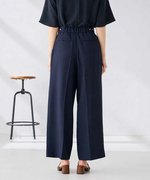 a.v.v / アー・ヴェ・ヴェ その他パンツ | 【接触冷感/UVカット】リネンライク2タックワイドパンツ【セットアップ対応/アンチピリング】 | 詳細29