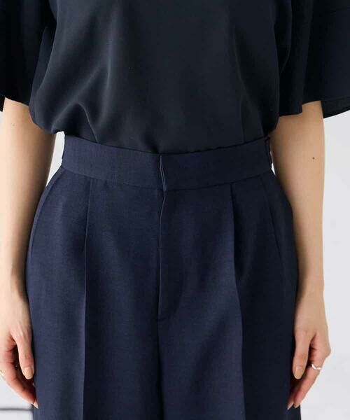 a.v.v / アー・ヴェ・ヴェ その他パンツ | 【接触冷感/UVカット】リネンライク2タックワイドパンツ【セットアップ対応/アンチピリング】 | 詳細30