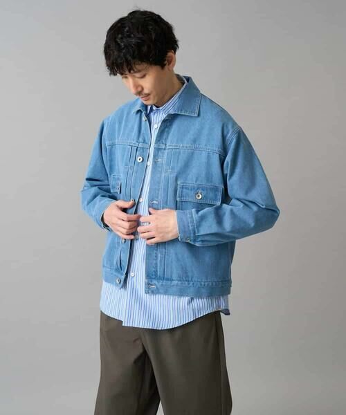 a.v.v / アー・ヴェ・ヴェ シャツ・ブラウス | 【洗濯機で洗える/毛玉になりにくい】ワイドストレッチストライプシャツ | 詳細22