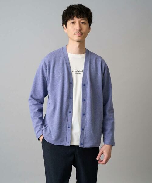 a.v.v / アー・ヴェ・ヴェ カーディガン・ボレロ | 【イージーケア/洗濯機で洗える/毛玉になりにくい】ガーターカーディガン | 詳細2