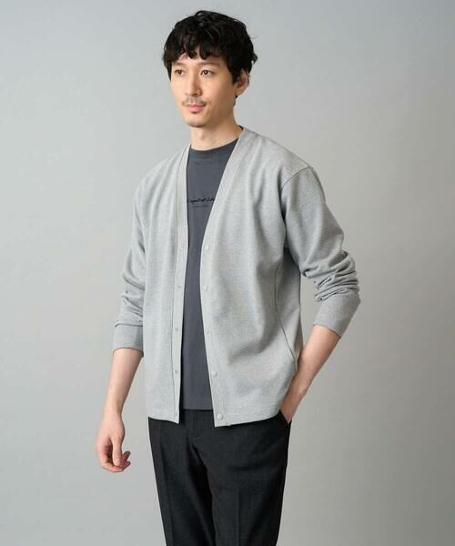 a.v.v / アー・ヴェ・ヴェ カーディガン・ボレロ | 【イージーケア/洗濯機で洗える/毛玉になりにくい】ガーターカーディガン | 詳細20