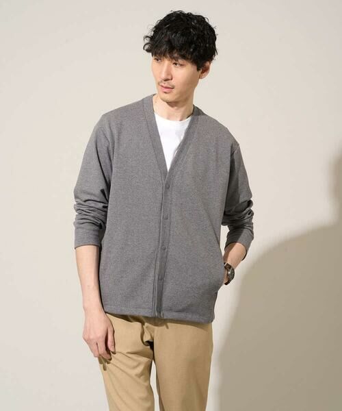 a.v.v / アー・ヴェ・ヴェ カーディガン・ボレロ | 【イージーケア/洗濯機で洗える/毛玉になりにくい】ガーターカーディガン | 詳細28
