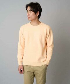 a.v.v / アー・ヴェ・ヴェ ニット・セーター | 【洗濯機で洗える】ジャカードクルーネックニット