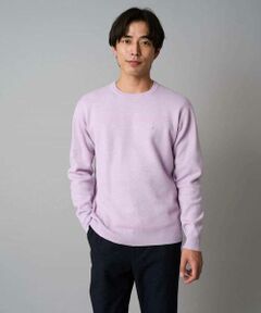 a.v.v / アー・ヴェ・ヴェ ニット・セーター | 【洗濯機で洗える】ジャカードクルーネックニット